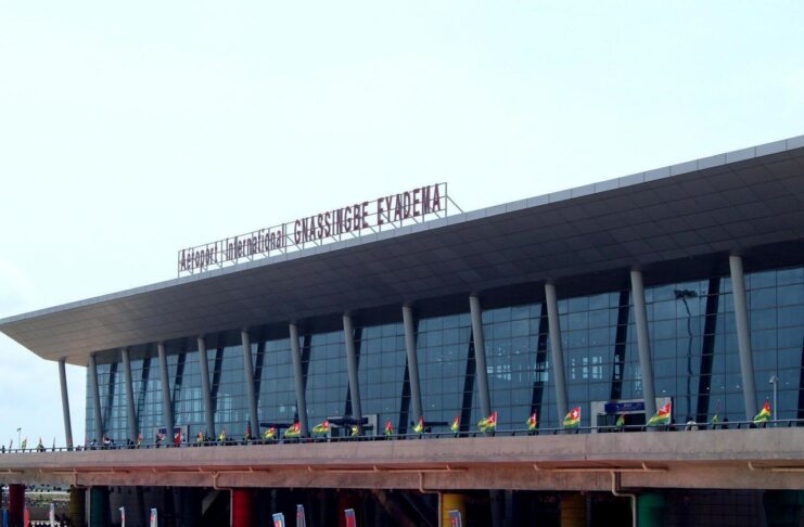 Façade Aéroport International Gnassingbé Eyadéma de Lomé